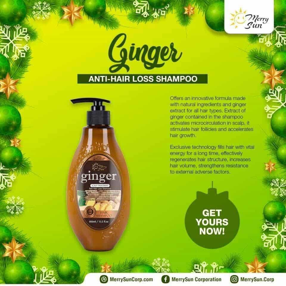 Merry Sun Ginger Shampoo