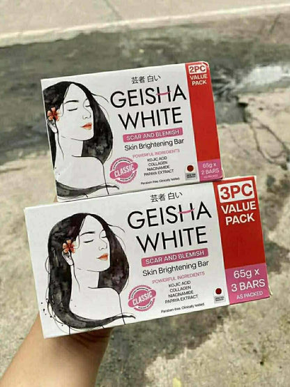 Geisha White Classic Soap