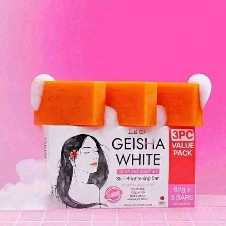 Geisha White Classic Soap