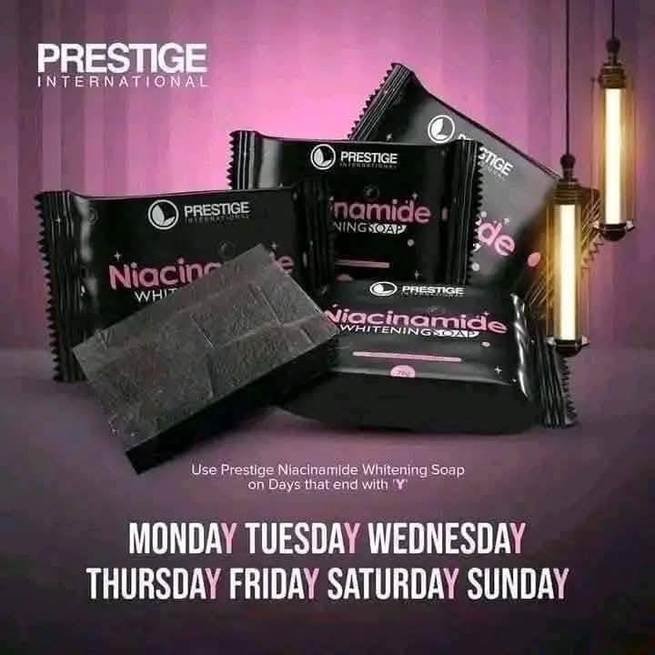 Prestige Niacinamide Black Soap