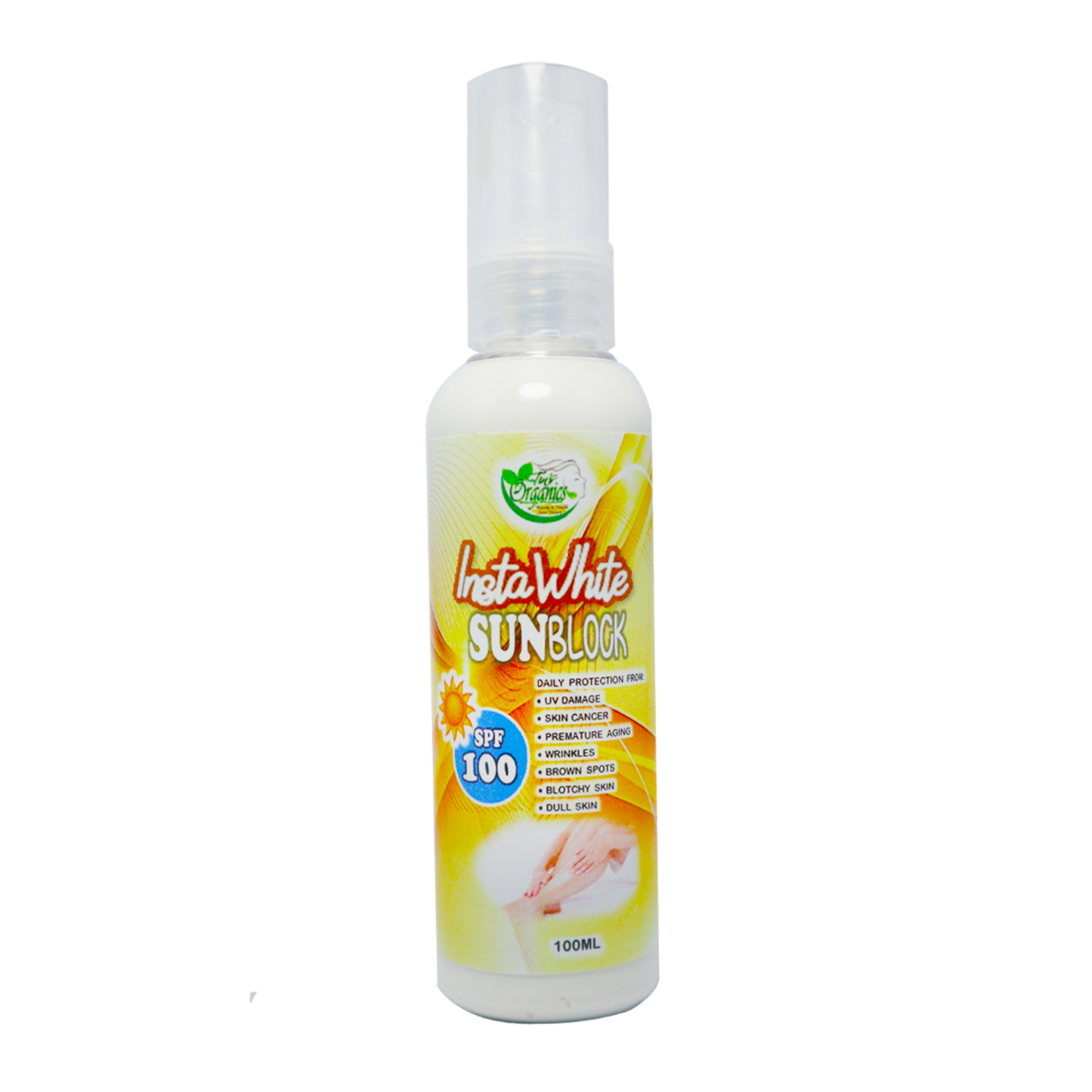 Instawhite Sunblock Lotion for Face and Body SPF100+
