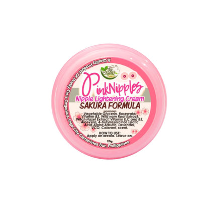 Pink Nipples Organic Lightening Nipple Cream
