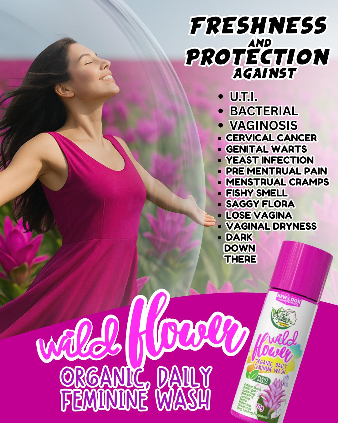 Wild Flower Feminine Wash